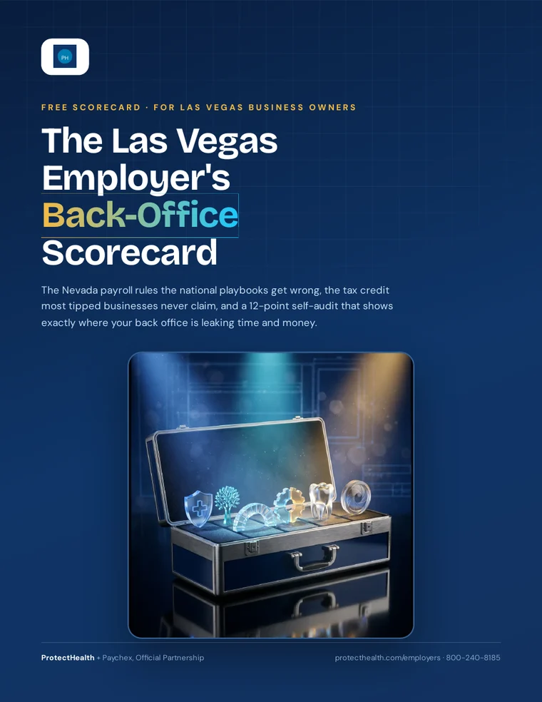 The Las Vegas Employer's Back-Office Scorecard cover